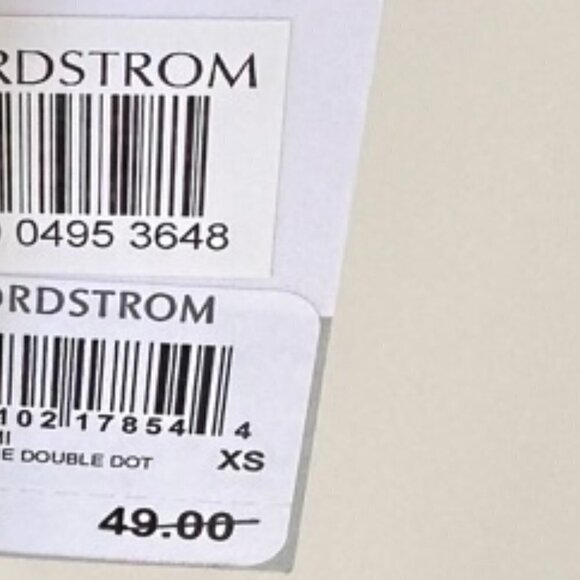 BP Smocked Waist Chiffon Mini Dress Green Sz XS - Picture 11 of 11